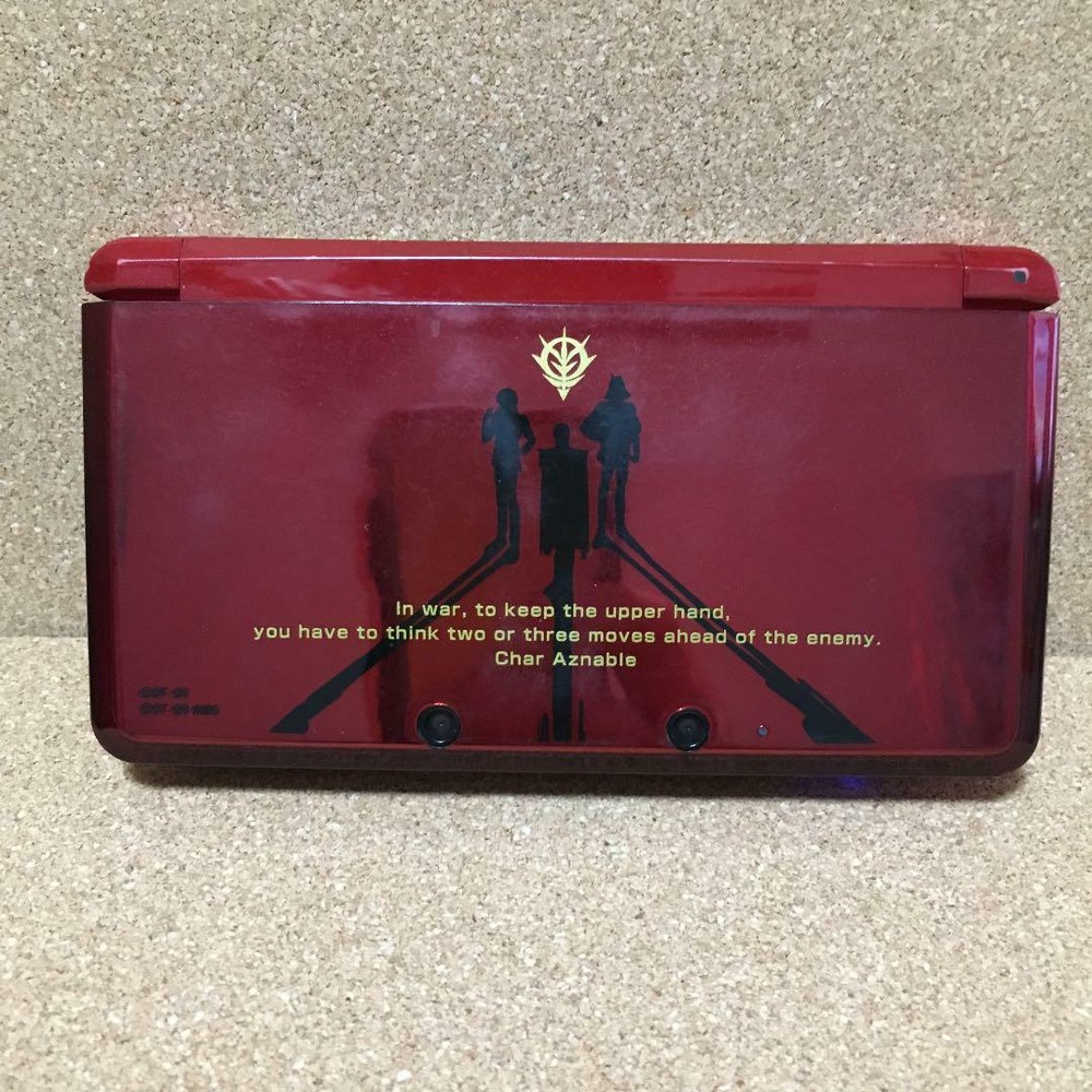 Nintendo 3DS SD GUNDAM Char's Customized Edition Limited Console From Japan