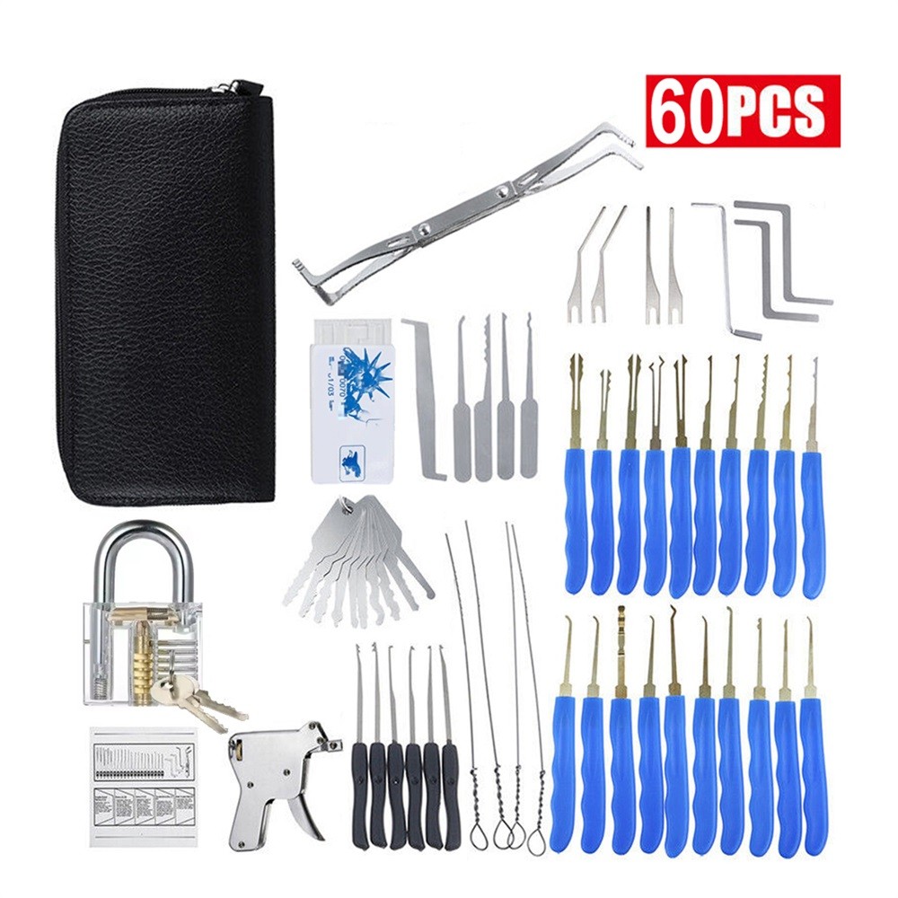 60Pcs Key Extractor Training Tool Set for Beginner Key Removal Practice Tool