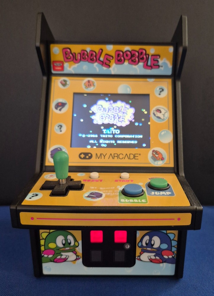 My Arcade Micro Players (6) Games - Used Open Box - Elevator Action, Mappy