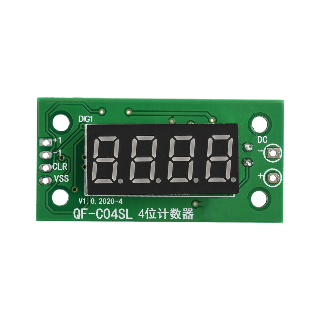 DC4-40V 0-9999 Electronic Digital Counter Module With Power Cut Memory Function