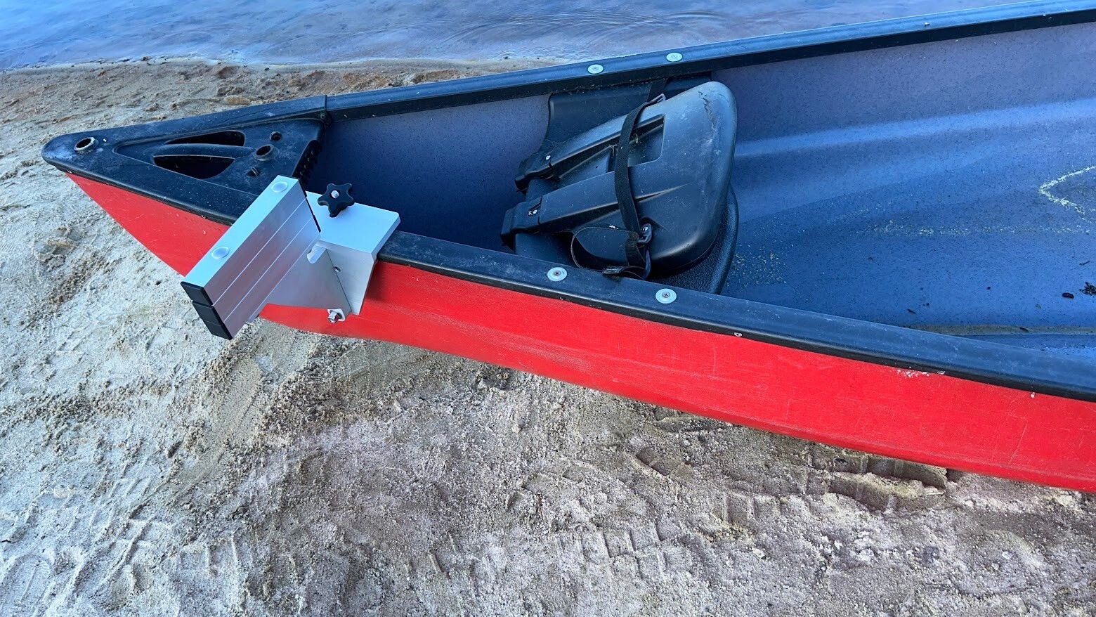 Side Saddle Canoe Motor Mount for Trolling Motor on Old Town and similar