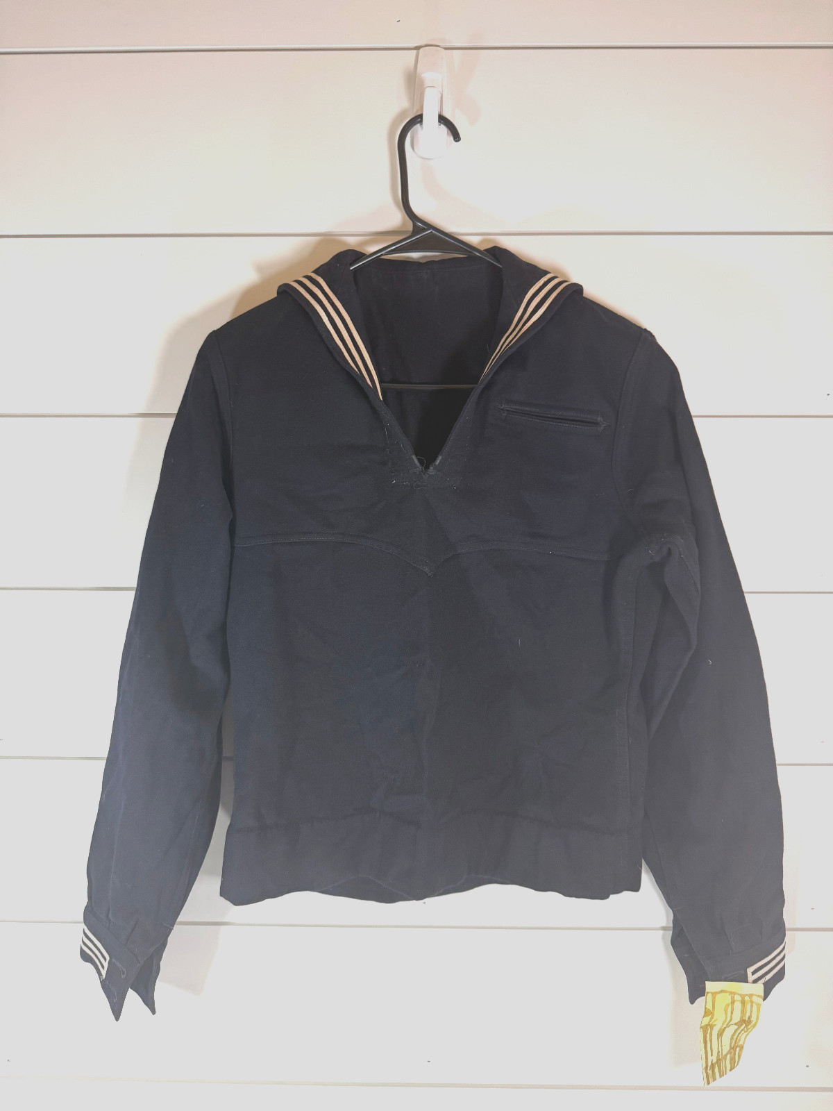 Vintage U.S. Navy Sailor Uniform Jumper Naval Clothing Factory Wool Middy Top