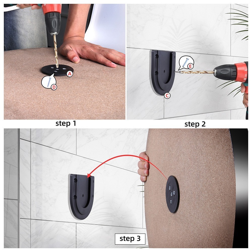 Secure Wall Hanging System for Dartboard Premium Material Easy to Install