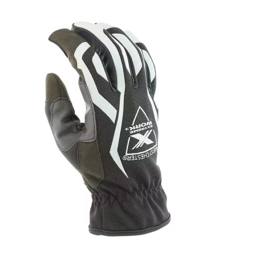 Extreme Work Medium Black/Gray Multi-Purpose Performance Synthetic Leather Work