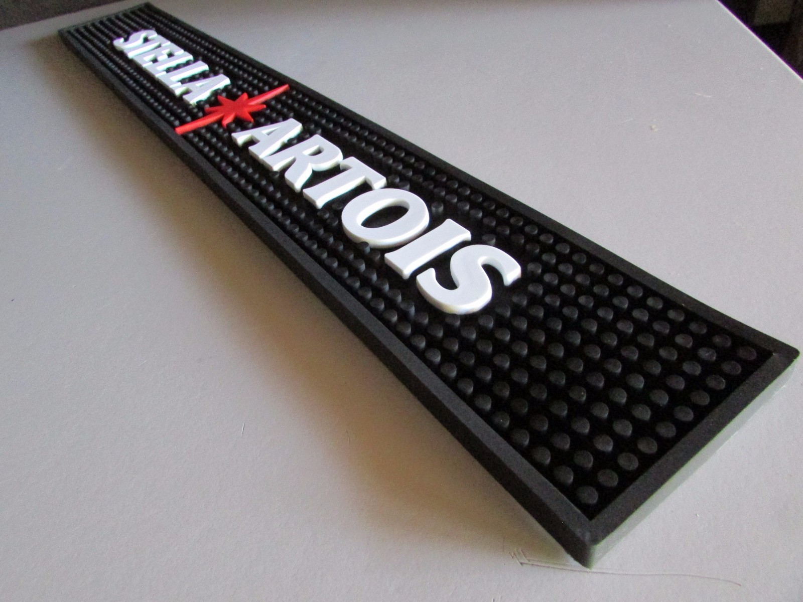 NEW 24 x 3 Stella Artois Large Beer Rubber Bar Spill Mat for tap / Chalice glass