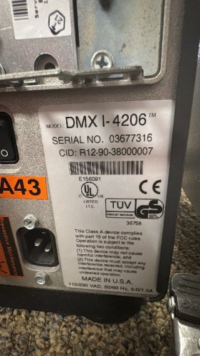 Brady Datamax 2461 DMX I-4606 Thermal Barcode Label Printer