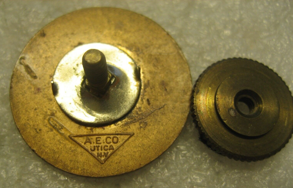 US Army Collar Disk Number 2 badge 1920-30s,pre ww2