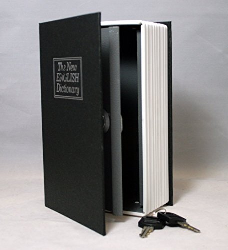 Bluedot Trading Dictionary Secret Book Hidden Safe with Key Lock