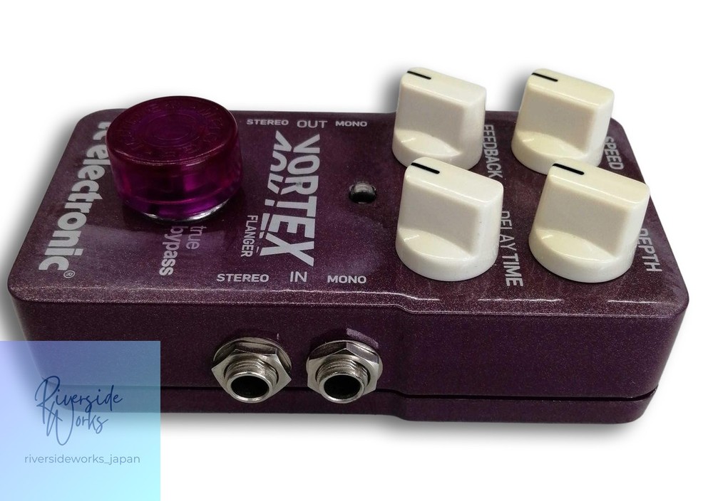 TC ELECTRONIC Vortex Flanger Guitar Effects Pedal JP