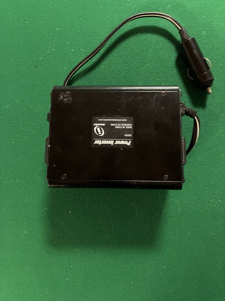 Power Inverter For Vehicles By InterAct, Tested: Pre Owned