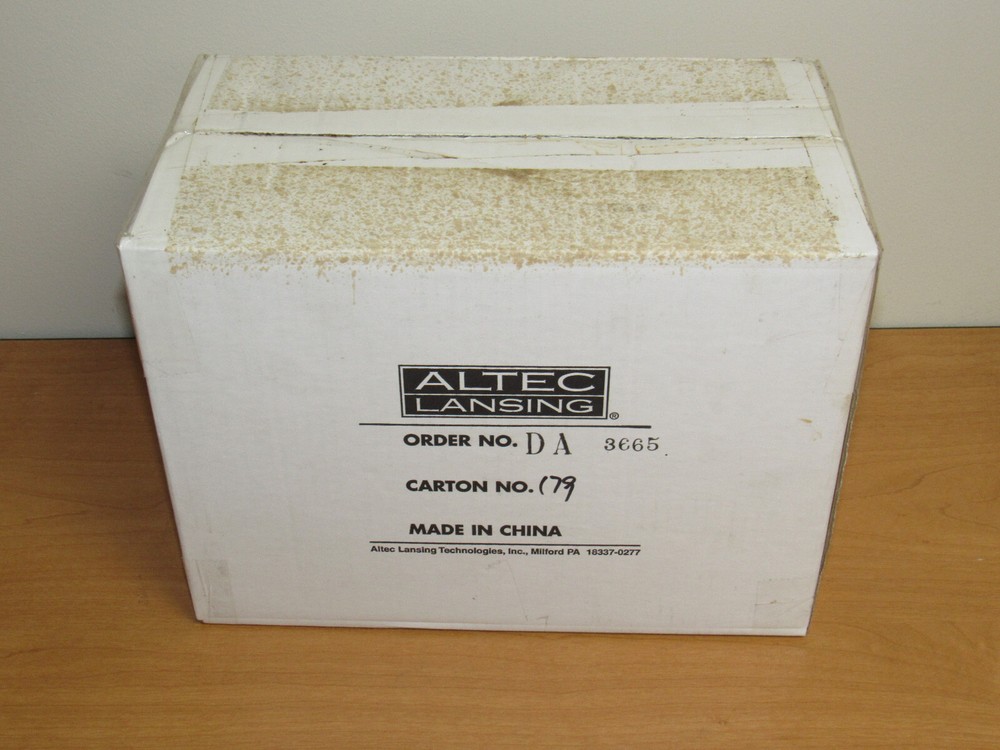 Altec Lansing Multimedia Stereo Computer Speaker System GCS100 - New in Box!