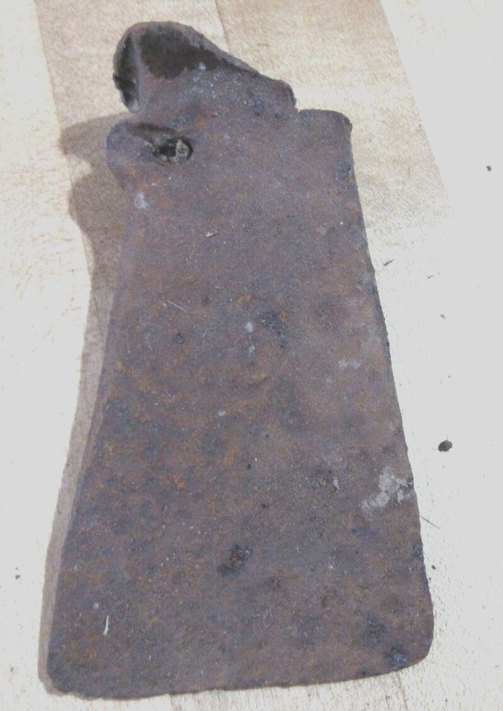 Blacksmith made tree felling wedge. (2). sh