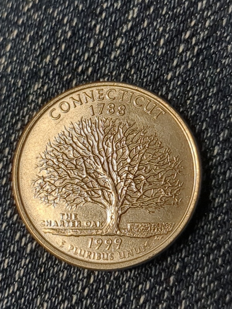 1999 D Connecticut State Quarter