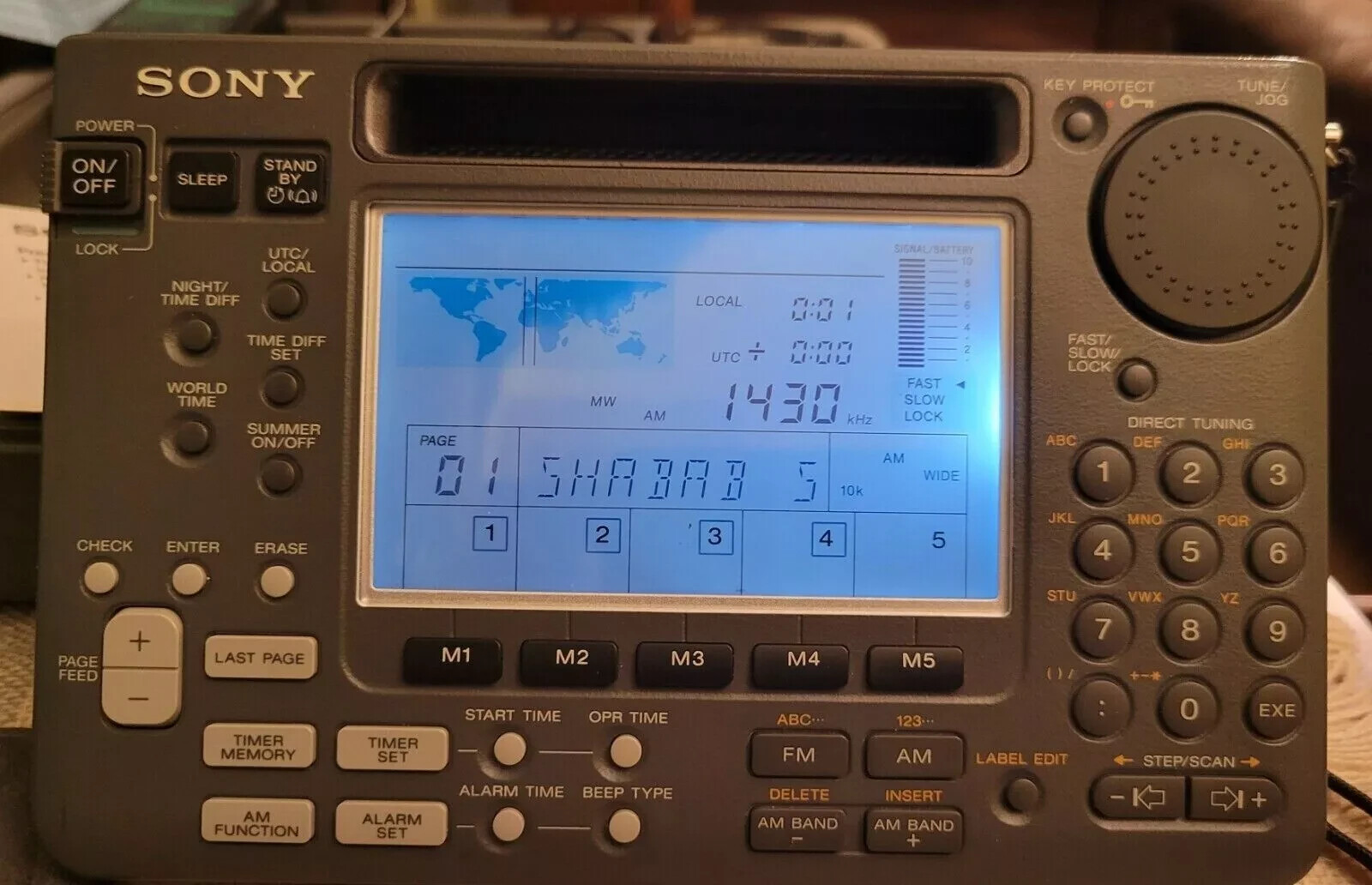 Sony icf-SW55 Repair Kit Panasonic Japan & AVX Capacitors + Service Manual