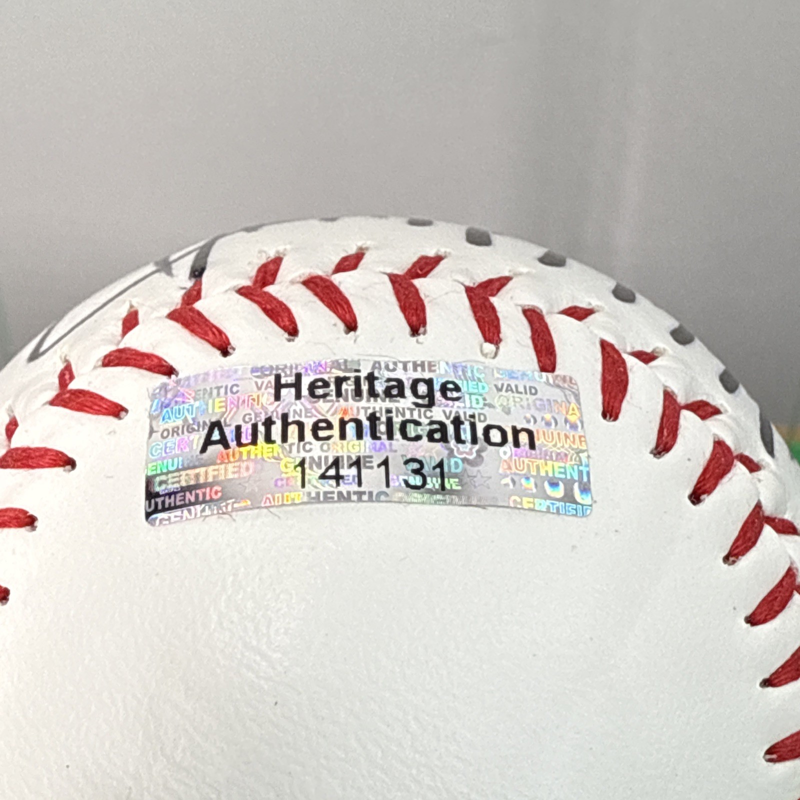 President Donald J Trump Signed Rawlings Baseball Autographed COA Hologram