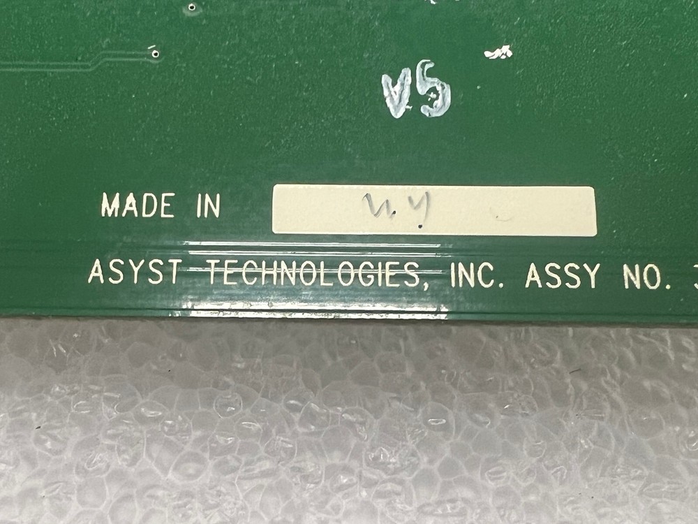 Asyst 3200-4347-04 Rev A Static Entry Node, 300mm, PCB, FAB 3000-4347-03