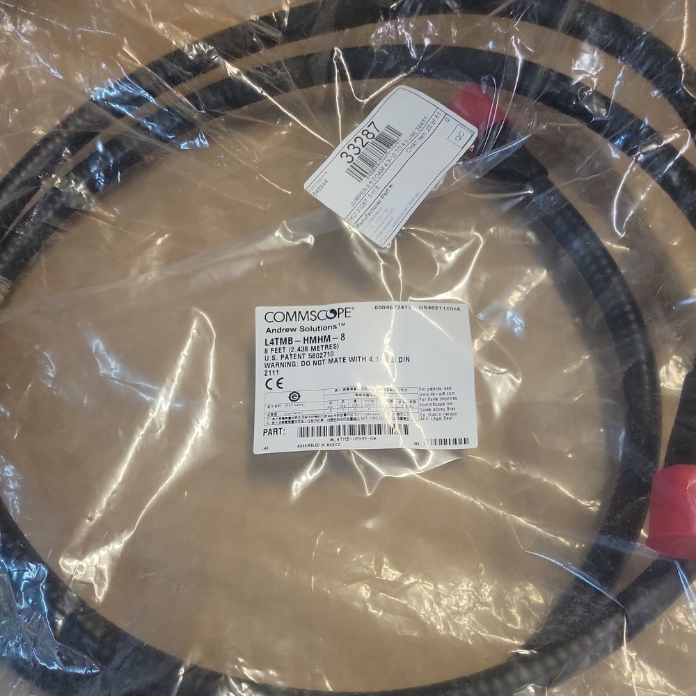 COMMSCOPE Andrew Solutions L4TMB- HMHM-8 Jumper *NEW