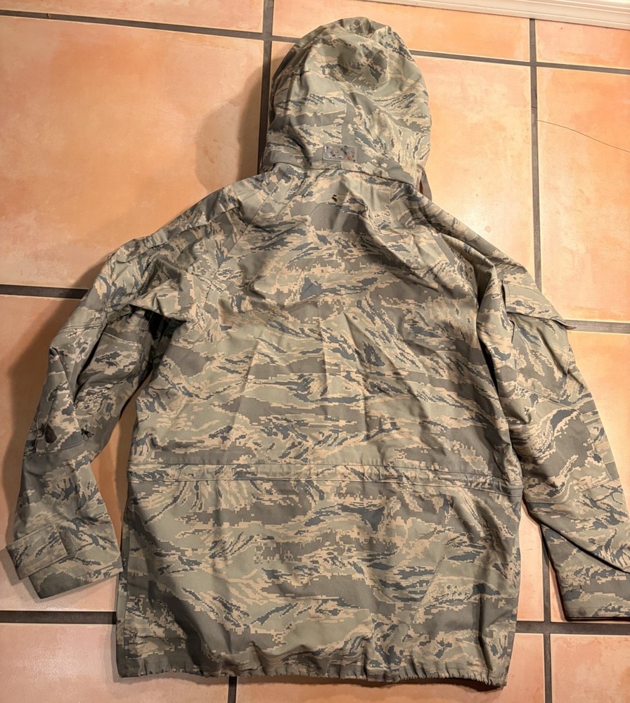US Air Force Medium-Regular ABU Parka All Purpose Camo Gore-Tex Jacket
