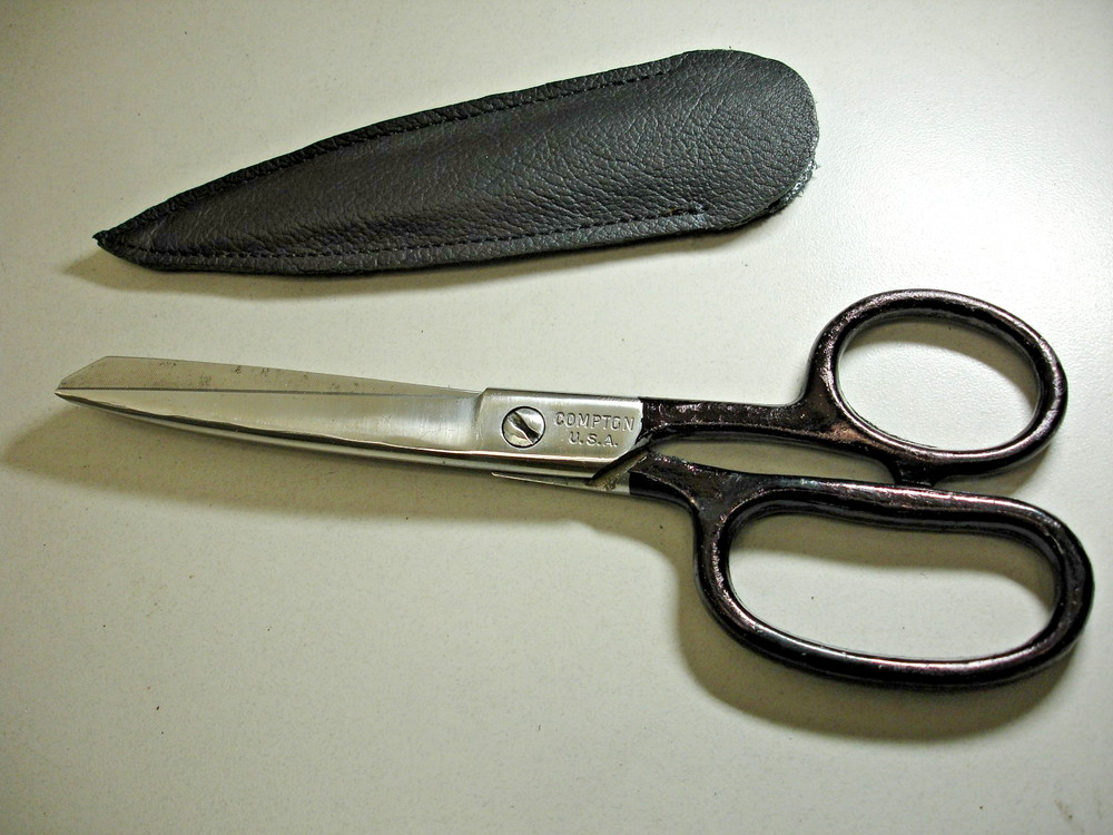 COMPTON USA  7 1/4" MULTI-PURPOSE EVERYDAY UTILITY USE SCISSORS SUPER SHARPENED