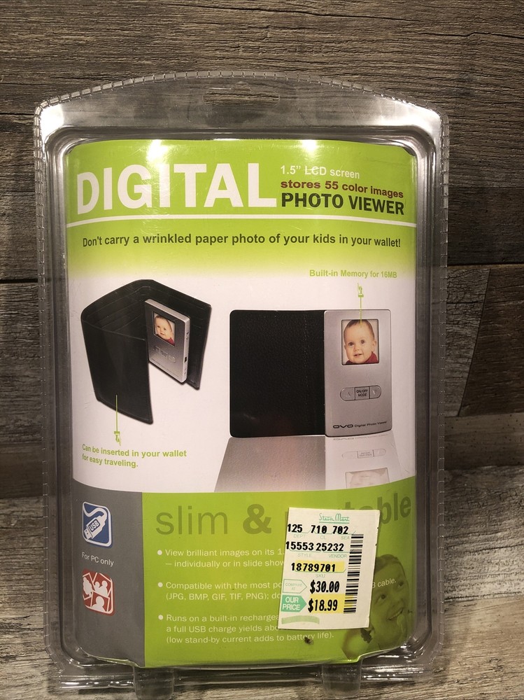 Digital Photo Viewer 1.5” LCD Screen