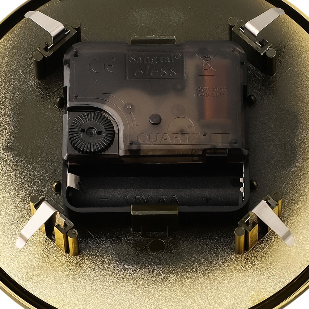 Quartz Clock Insert 130mm Diameter 90-110mm Install Diameter Lightweight