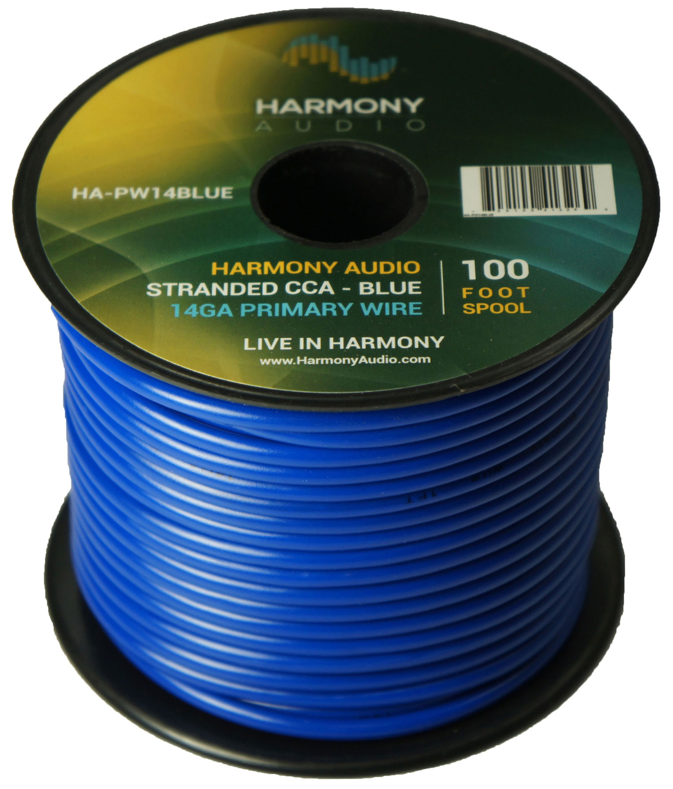 Harmony Car Primary 14 Gauge Power or Ground Wire 1000 Feet 10 Rolls Multi Color