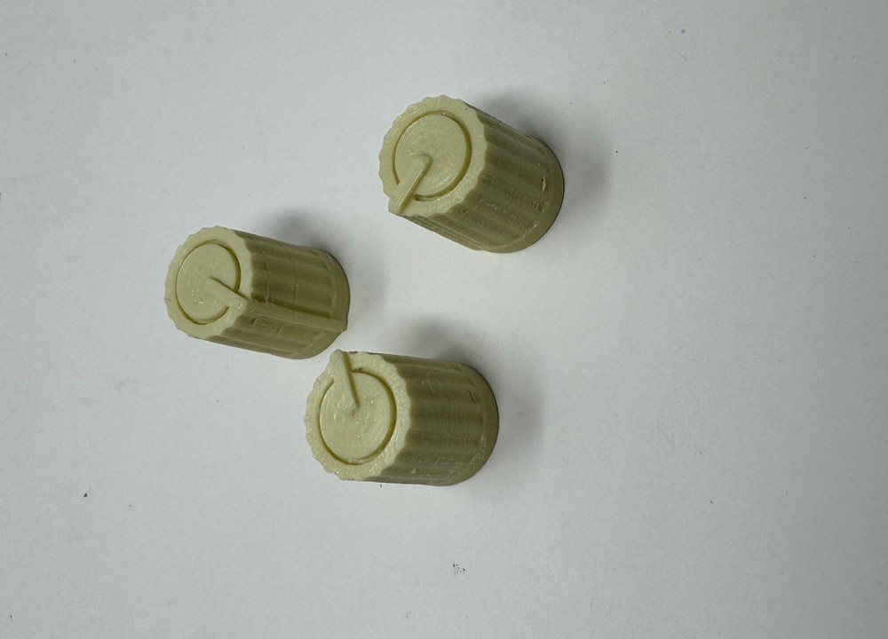 3 PCS Tektronix 366-2041-03 Knobs With Pointer 2465B, 2467B, 2445B, 2465A, 2467