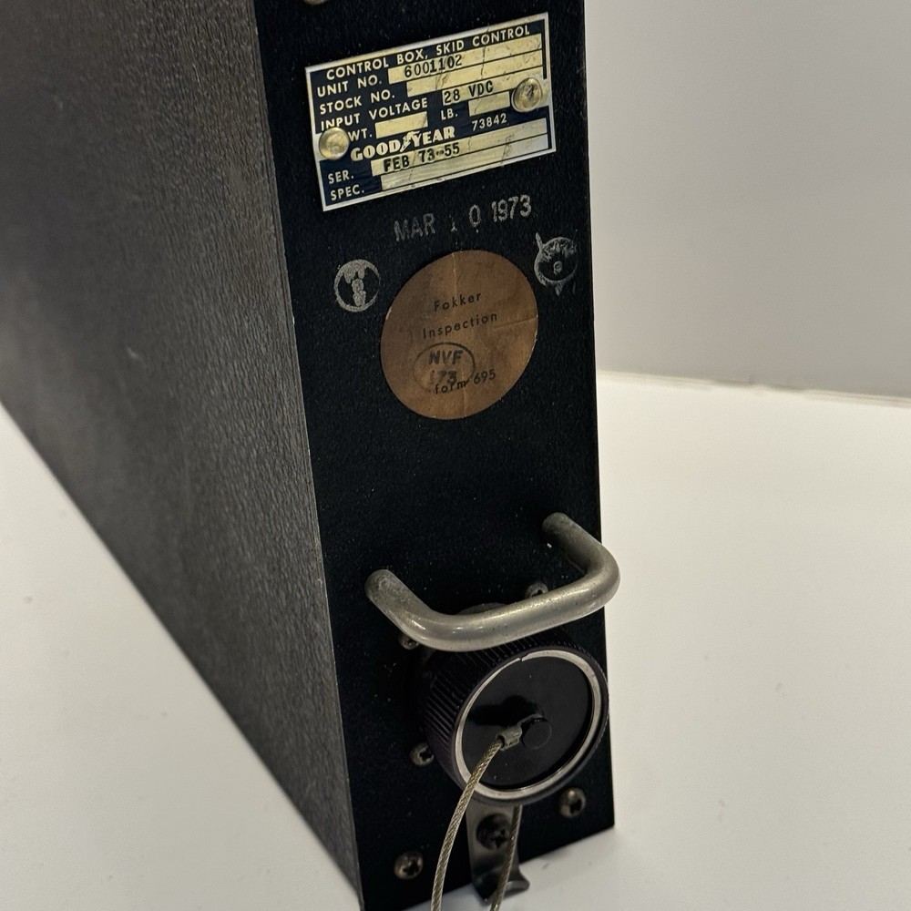 Goodyear Skid Control Box 28V PN 6001102