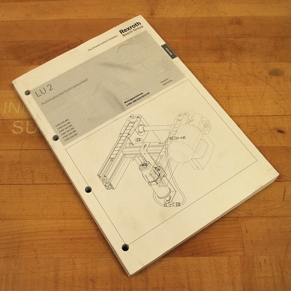 Rexroth LU 2 Automatic Lubrication Unit Manual - USED