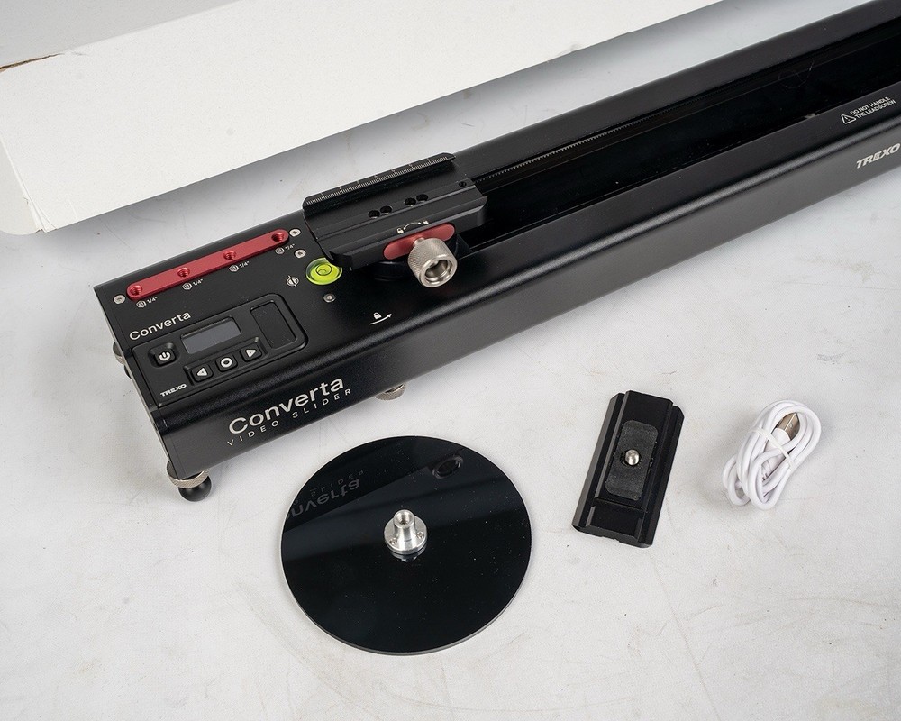 Trexo Converta 600 Motorized Video Camera Slider With Turntable