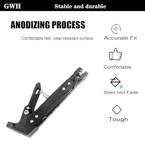 Universal CNC High Quality Motorcycle Adjustable Kickstand Accessories For