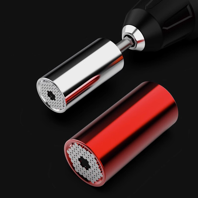 Universal Torque Wrench Head Set Socket Sleeve Power Drill Ratchet Magic Tool