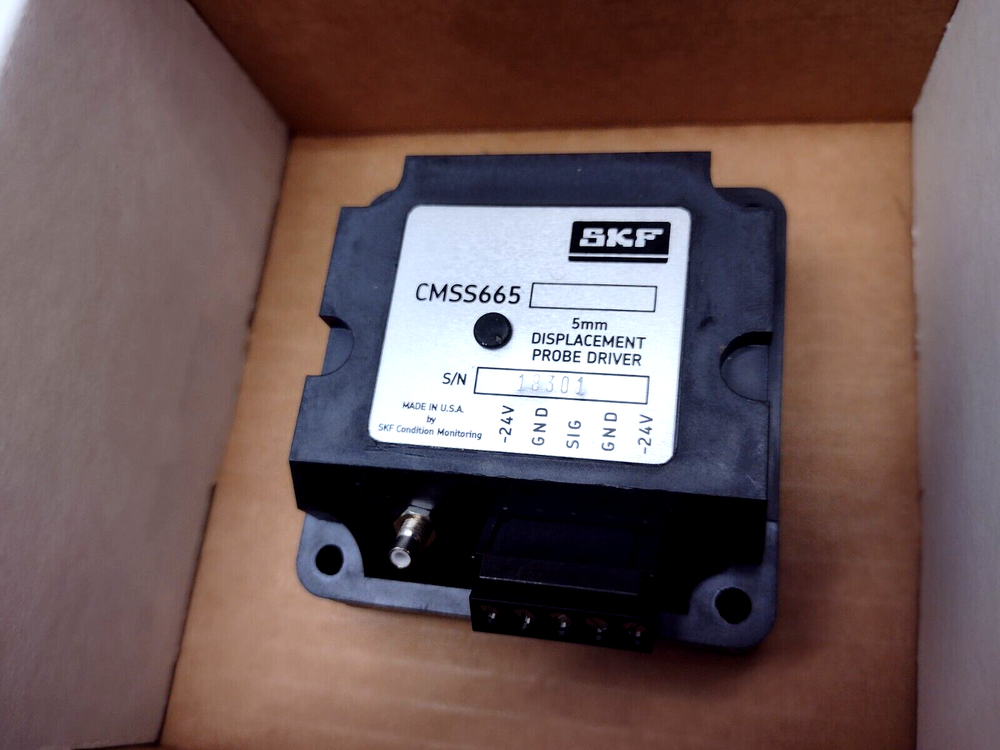 SKF CMSS665-1 Eddy Probe System Driver