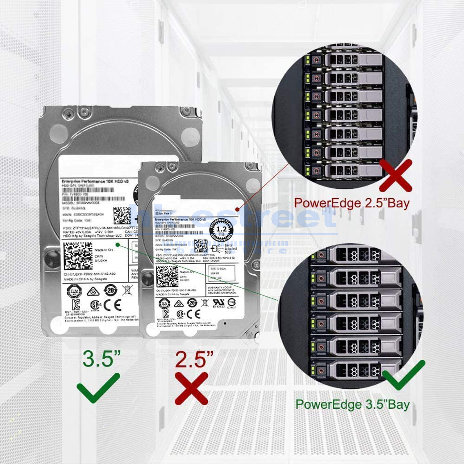 Lot 3.5'' Tray Caddy For Dell T430 T630 R630 R730XD R720 R710 KG1CH F238F X968D