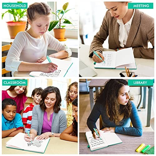 24 Pack Journal Notebook Bulk for Work, Business Notebook Hardcover 24 Aqua