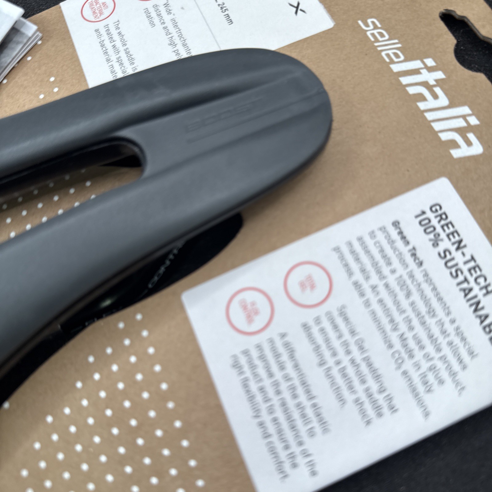 Selle Italia Model X Green L3 Superflow Cycling Saddle 145mm (9419-2)