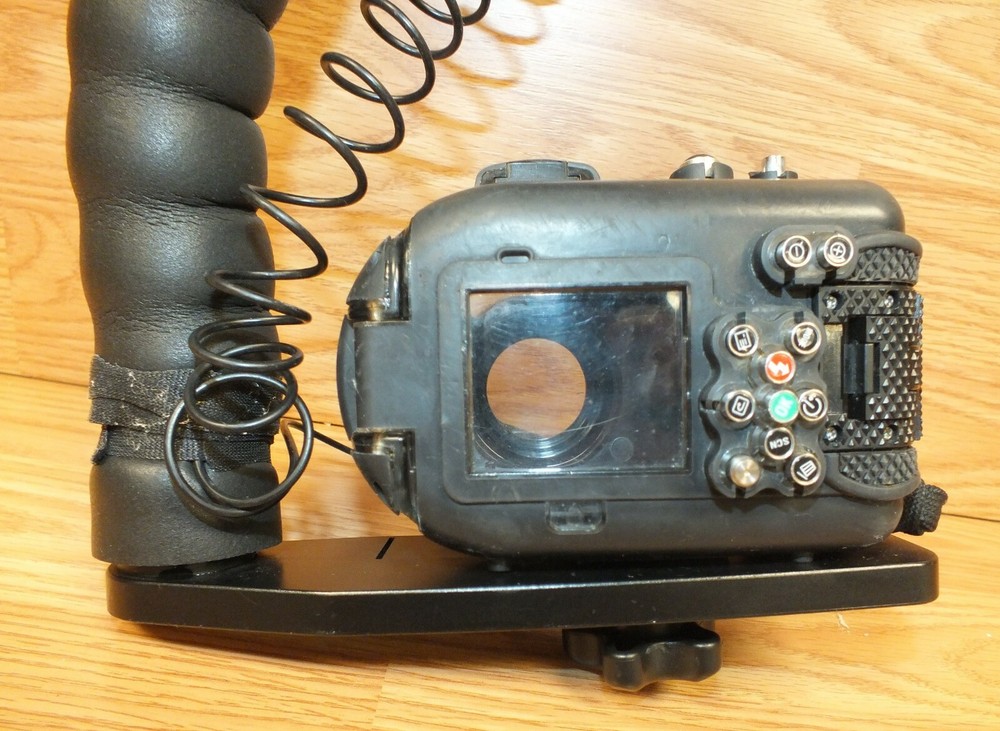 *PARTS* Sealife DC500 Underwater Camera Case & Digital Flash Only **READ!**