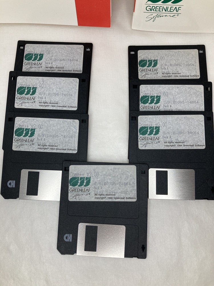 Greenleaf Software Comm ++ V2.0 Communication Library for C++ 1994 Programming