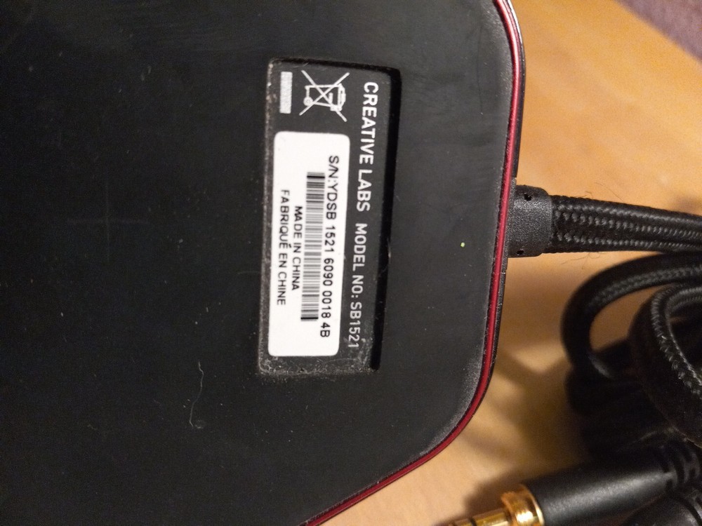 Creative Labs SB1521 Audio Interface Sound Blaster