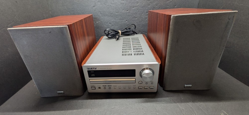 TEAC CD RECEIVER CR-H220  + Speakers  TESTED WORKING
