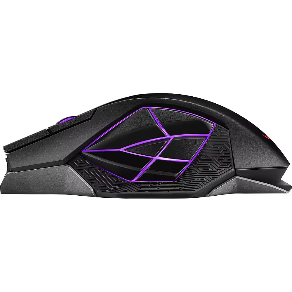 ASUS - ROG Spatha X Wireless Optical Gaming Mouse with 12 Programmable Button...