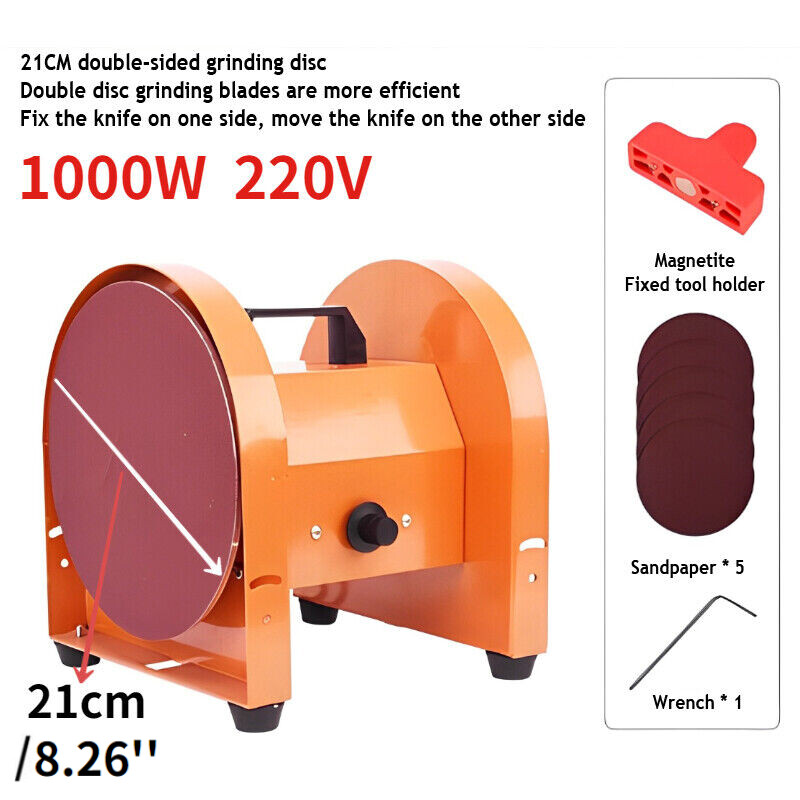 220V Electric Sheep Clipper  Sharpener Grinding Machine Double-side Grinder