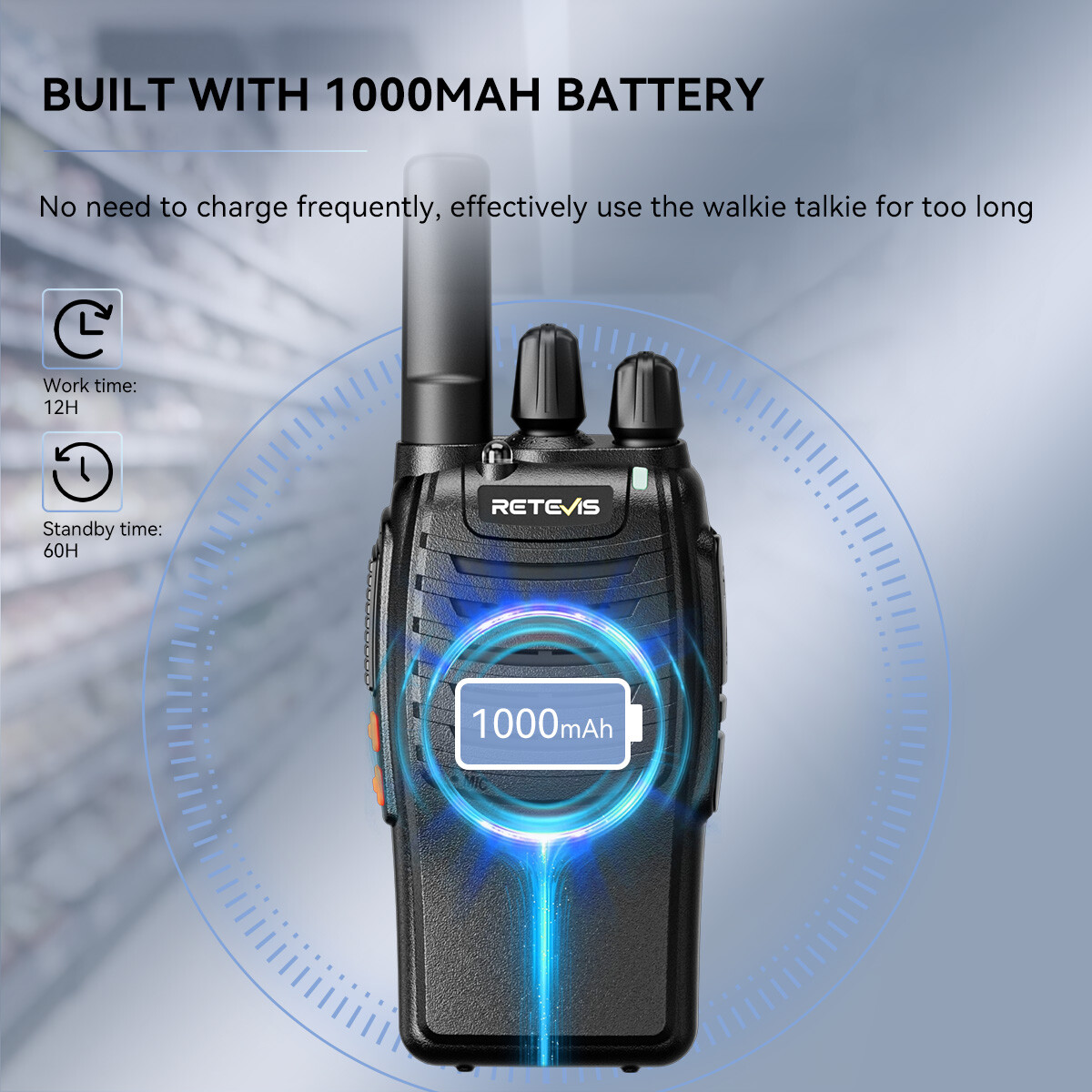 10*Retevis H777 UHF FRS Walkie Talkies Long Range 2W 16CH VOX TOT Two Way Radio