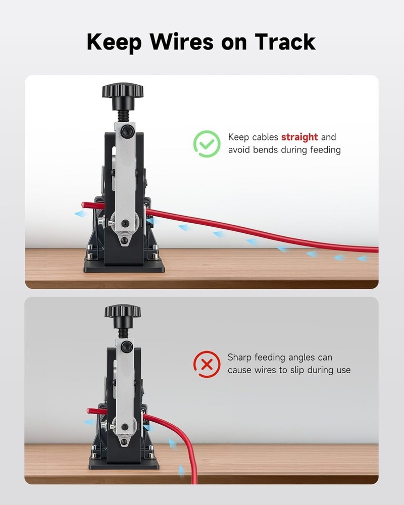 Automatic Wire Stripper Machine, Wire Stripper Electrical for 0.06"-0.9" 1.5-...