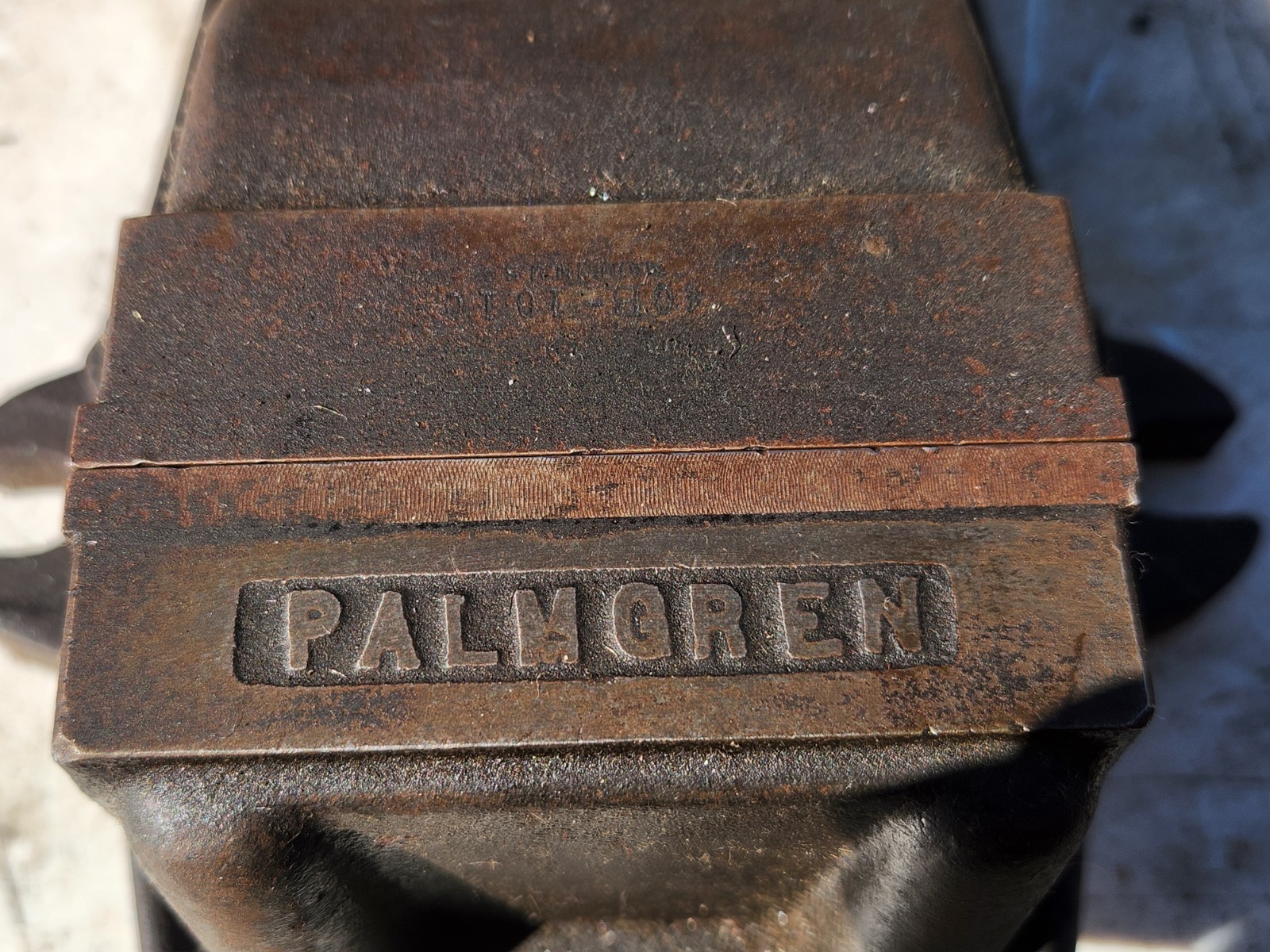Palmgren 4" swivel vise machinist vise