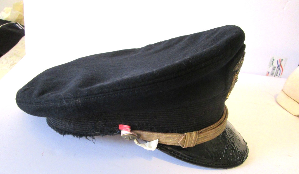 Pre WW2 Navy Ensign's Visor ID'ed