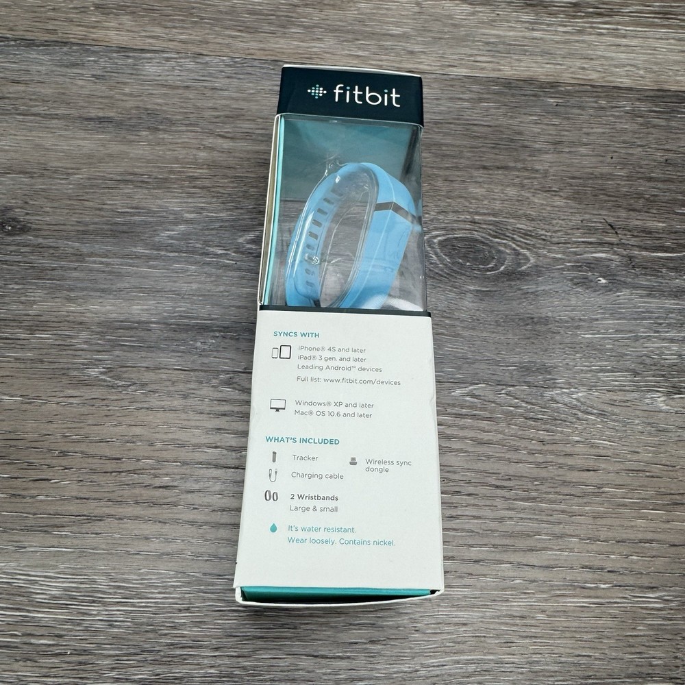 Fitbit Flex Activity Sleep Tracker Wristband Blue Color