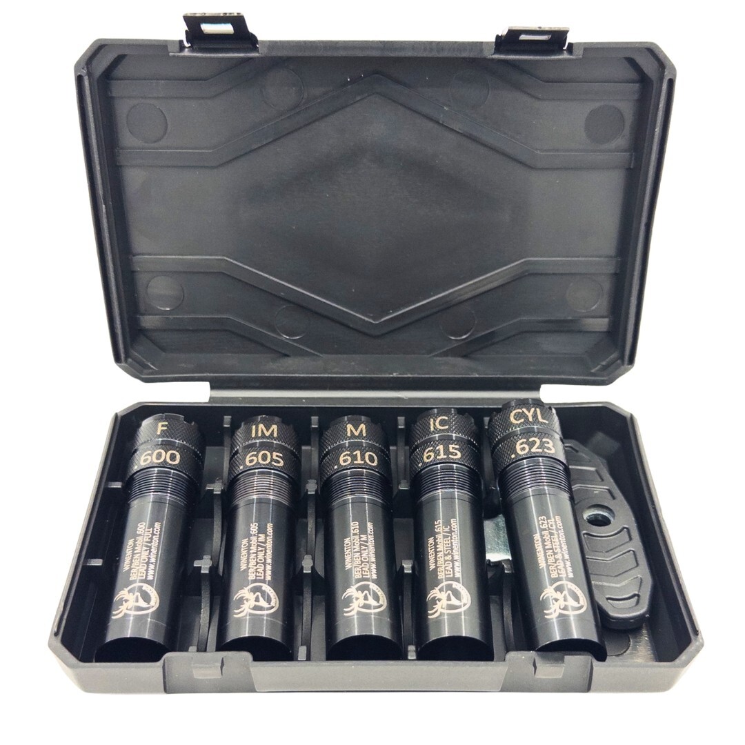 Beretta/Benelli Mobil Thread 20ga Extended Choke Tubes Set 5 pcs Black Winenton™