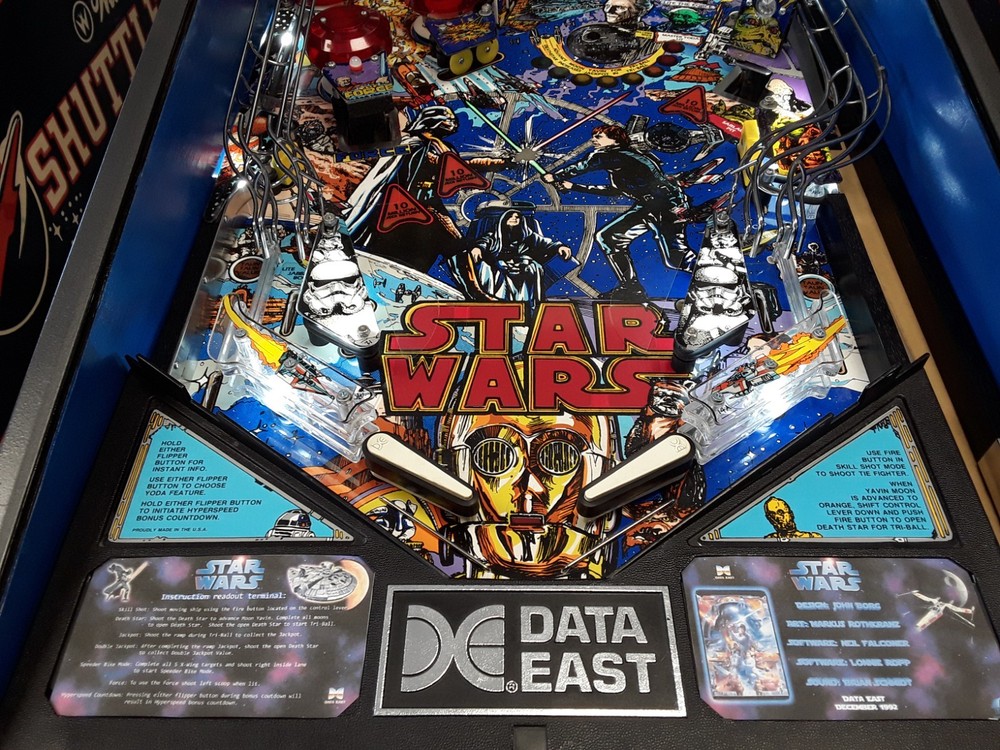 Star Wars Pinball Machine by Data East