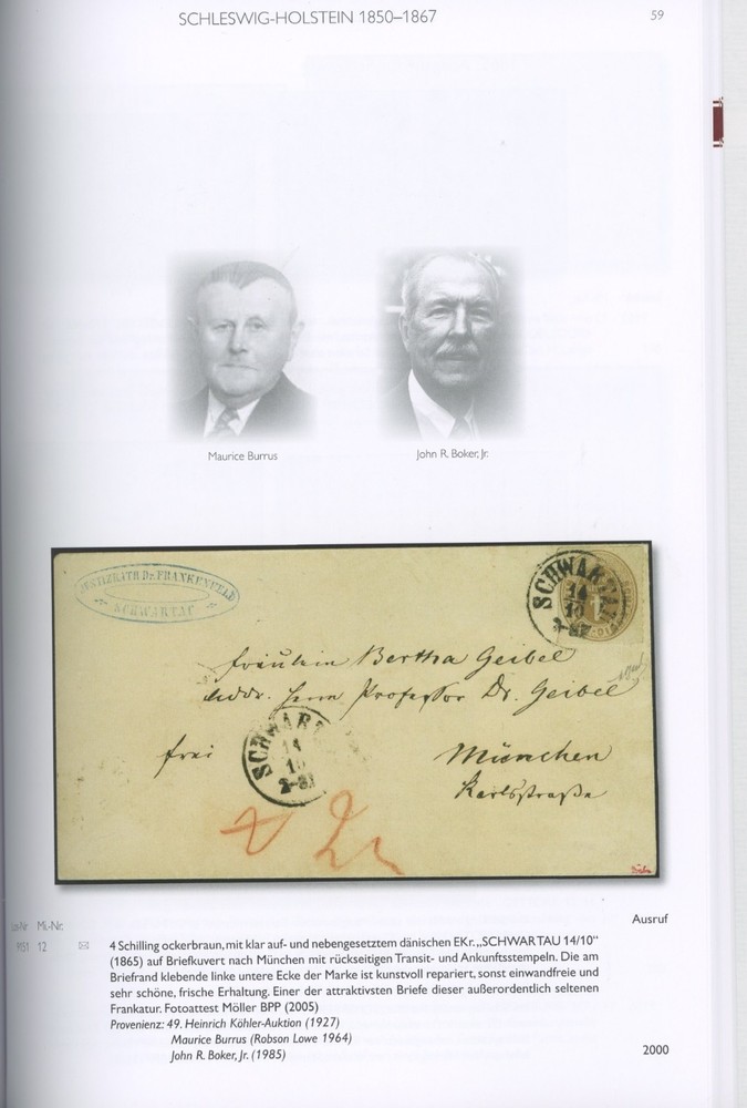 Schleswig-Holstein Germany Specialized Auction Catalog Kohler 2024